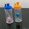 Nargile yeni plastik filtre su şişesi toptan cam bonglar yağ brülör cam su boruları