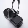 Slippers 2022 Summer Flip Flop Femaux Chaussures Fashion Fashion Sandales Femme Sandale Sandales Sandales Cause des femmes causales pour plage G230328