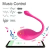 Vibradores App Bluetooth Control Female Vibrator for Women Clitoris estimulador sem fio G Dildo Love Brinquedos sexuais de ovo para adultos 230327