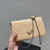 Роскошный дизайнер PS Bags Женщины сплошные красные буквы металлические кусочки сумки для плеча.