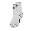 Soas masculinas Marca de moda de rua coreana Ader Aliens Borderyer Trend Men and Women Cotton Socksmen's