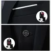 Ternos masculinos Blazers terno de casamento homens vestido coreano Slims terno de negócios masculino 3 peças jaqueta calças colete terno formal smoking terno do noivo 230328