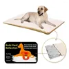 Lits pour chats Tapis pour animaux de compagnie Couverture auto-chauffante pour chats et chiens Noyau thermo-réfléchissant Tapis de tunnel 2 en 1 Innovant