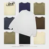 Herrspårsfall tion Solid Color Minimalist Tracksuits Unisex Spring Sweatshirt och Sweatpant Set Men Jogging Suit W0328
