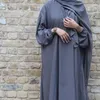 Vêtements ethniques Ramadan Musulman Hijab Modeste Robe Pour Femmes Soie Jibab Khmair Prière Vêtement Eid Islamique Arabe Dubaï Abaya Turquie Caftan