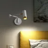 Lampes murales Lampe pliante moderne à balançoire réglable avec interrupteur à capteur tactile Applique LED Lumières Lampe murale à long bras