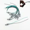 조명 시스템 2PCS T10 30cm LED 소켓 케이블 W5W 168 194 CANBUS AUTO AUTO LILD LAMP BOIR HARNESS 릴레이 커넥터 홀더