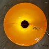 Wall Lamps Donut Orange Decoration Glass Lamp Nordic Bedroom Bedside Study Personality