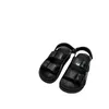 スリッパデザイナーゼリーサンダル新しい太い靴底ビーチシューズ汎用性のあるオープントゥカラフルなバックルフラットソール女性smkd