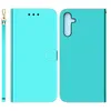 Spiegeloberflächen-Leder-Geldbörsenhüllen für Samsung S23 PLUS S22 Ultra A24 A34 A54 A14 A23 A13 A33 A53 A73 5G iPhone 14 Pro Max 13 Gradient Holder Card ID Flip Cover Tasche