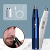 Clippers Trimmers Electric Nose Hair Trimmer Rechargeable Shaving Ear Trimmerfor Men Removal Razor Beard 230328