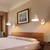 Wall Lamps BEIAIDI Simple Creative Bedside Lamp Sconce Nordic Living Room Bedroom Aisle El Light Indoor Lighting Fixtures