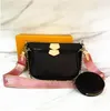Kvinnor louiseits multi pochette accessoarer designer väskor handväskor viutonits favorit crossbody väska varumärke kedja kväll axel väska plånböcker