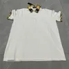 Maglietta da uomo V Polo 23SS Stilista Lettera Stampa Girocollo Casual Estate Traspirante Uomo Donna T-shirt S Colore solido Tops Tees