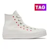2023 Plattform Casual Shoes Mens Designer Sneakers Run Star Hike Shoe Chucks All Star 70 At-CX HI Legacy Mem Women Taylors Boots Fashion Trainers