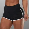 Shorts femininos esportivos femininos cintura alta exercícios sensuais quadris push up roupas esportivas de secagem rápida corrida casual