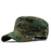 Bérets hommes été Camouflage motif armée militaire chapeau dames tactique formation pêche chasse randonnée sport plat haut casquette de Baseball