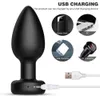 APP APP APP APP Bluetooth Control Anal Plug 10 Frequência Vibração Prostate estimulador Big Butt Plug Vagina Vibrator Brinquedos de sexo anal para homens 230327