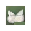 Other Festive Party Supplies 20 Piece Angel Feather Wings For Crafts White Mini Diy Gift Decoration Child Pogra Dms