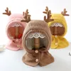 Caps hoeden winter babymeisje hoed cartoon herten hoed voor kinderen jongen warm kerst hoed jaar hoed gebreide kinderen hoed cap 230328