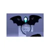 Вечеринка Halloween Bat Luminescent Hair Hoop Led Flash Head Head Head Headres