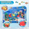 Infinno IItabl Tummy Tim Prmium Watr Play Mat Infants 및 Toddlrs Baby Toys 3 ~ 24 개월 동안, 아기의 근육을 strngthn