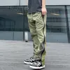 Mężczyzn Stunce Hip Hop Side Color Block Vibe Styl Styl Niedaży