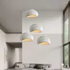 Lampy wiszące Kreatywne światła LED Wabi-Sabi w stylu LED Nordic Jadal Room Wystrój domu stolik kawowy wisząca lampka sufitowa żyrandol sufitowy