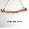 Hooks Rails Natural Driftwood Branch Decoration Hanging Solid Wood Wall Storage Rack Home Jewelry 230327