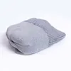 Caps hoeden dubbele pompom babymuts warme dikkere kinderen baby beanie cap meisjes motorkap winter gebreide kinderen babymeisje hoed 230328