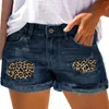 Shorts Checke Dames Denim voor Dames Zomer Casual Mid Taille Korte Mode Damessokken 11