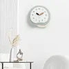 Wanduhren, Umweltuhr, niedlich, minimalistisch, für Schlafzimmer, Rosa, groß, Wohnzimmer, Stille, Reloj, Pared, Haushalt, dekorativ, ZLXP