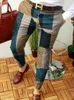 Calça masculina outono masculino de rua coreano calça lápis Men calças de impressão étnica casual vintage joggers Long Pant Pantalon Homme 230327