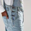 Mäns byxor herr vår sommar denim jeans dungarees suspender övergripande romper män höst vinter jumpsuit haklapp byxor kläder 2023 230328