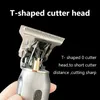 Aparador de cabelo km1757 Clippers Men Beard Zero Gapped Tblade Cutting Machine sem fio barbeiro profissional Cutter 2303328