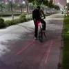 Vélo Lumières Accessoires Feu Arrière Route Étanche Laser Vélo LED Clignotant Lampe Arrière Avertissement De Sécurité