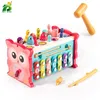 Other Toys Children Magnetic Fishing Sensory Baby Development Owl Cube Sorters Girl Learning Education Montessori Toys for Kids 3 Years 230327