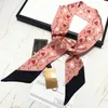 Designer Sjaal Mode Hoofdband Luxe Letters Vrouwen Zijde Scraves Grade Skinny Sjaals Haarbanden 85 6cm274n