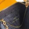 Alta qualità Con scatola di sacchetti per la polvere Donna Uomo donna KEY POUCH POCHETTE CLES Designer Borsa di moda Donna Uomo Porta carte di credito Portamonete Borsa a portafoglio di lusso M62650