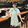 女の子のドレスガールズサマードレスフローラルパターンドレス女の子のためのカジュアルスタイルドレスティーンエイジ服のカジュアルスタイルドレス女の子6 8 10 12 14