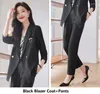 Women's Two Piece Pants Formal Uniform Designs Women Business Suits With And Jackets Coat OL Styles Ladies Office Work Wear Blazers