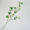 Dekorativa blommor långvarig simuleringsgren Easy Care Artificial Realistic Refraing Imitation Plant DIY