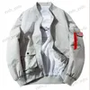 Herrjackor Mens Designer Jacket Ytterkläder Flight Pilot Bomber Men Högkvalitativa jackor Kvinnor Windbreaker Baseball Coat för S-4XL T230328