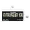 Kök Timers 9999-dagar Kök Timer Countdown Clock Timer LCD Digital Countdown Digital Timers ABS Material för bröllopspension Y9re 230328