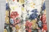 Xinxinbuy Men Designer Tee T Shirt 23ss Flowers Rośliny Drukuj bawełniany rękaw