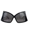 2024 Nowe luksusowe okulary przeciwsłoneczne Wallen Family Duży panel ramy w netto czerwony osobowość oko kota Nieregularne okulary przeciwsłoneczne żeńskie VA4091