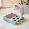 Cat Furniture Scratchers Toy Hunt Mouse Game Box 3 In 1 With Scratcher Funny Stick Hit Gophers Interactive Maze Tease 230327