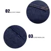 Étuis pour lunettes de soleil Sacs Ahora Denim Eye Glasses Hard Case Box Femmes Hommes Protecteur Lecture Myopie Lunettes Lunettes De Soleil Boîte De Rangement Organisateur J230328