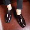 Italian Designer PU Leather Oxford Shoes for Men Classic Men Formal Wedding Shoes Office Dress Shoes Business