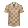 2021SS 100% Cotton Men's Polos Shirt 10 Solid Polo Precision Embroidery TB Letters Shirt Stripes Sizes M-XXXL
